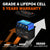 LiTime 12V 100Ah motore elettrico per barca Batteria grado Alf EPO4 CE LS anni guerra corso Y