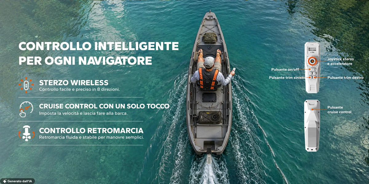 Argoseeker: motore fuoribordo elettrico per esplorare l’acqua con più libertà