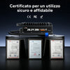 LiTime Caricabatterie LiFePO4 24 V (29,2 V) 20 A Impermeabile e Montabile
