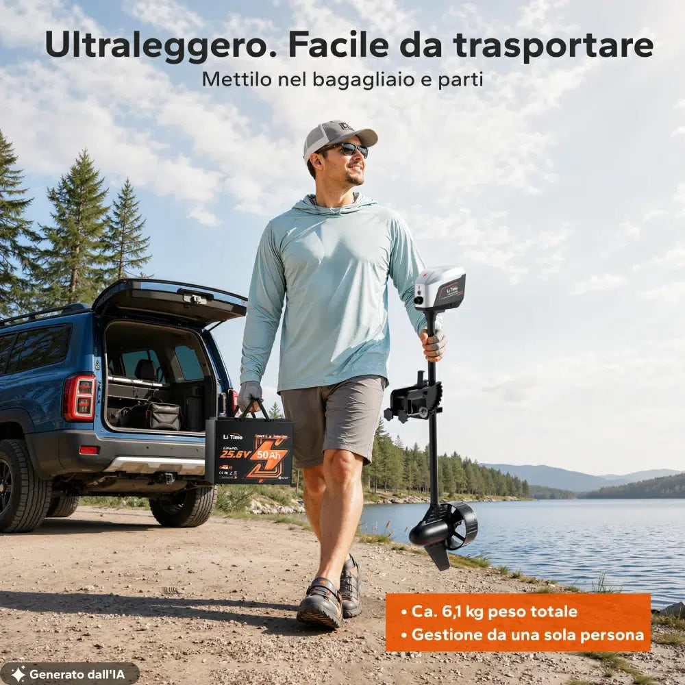 Argoseeker A1 Motore Fuoribordo Elettrico 24 V 700 W