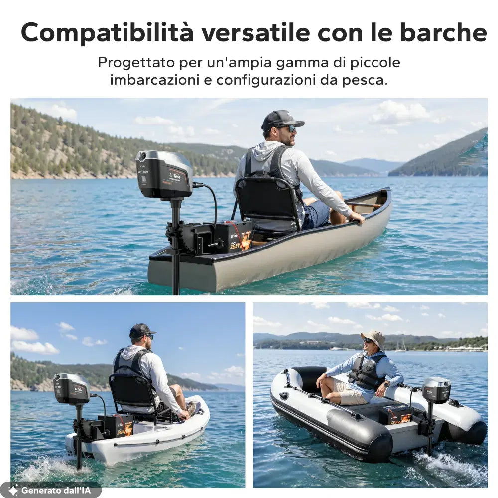 Argoseeker A1 Motore Fuoribordo Elettrico 24 V 700 W